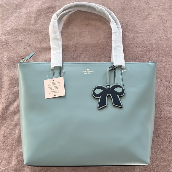Kate Spade Cassy Tote Bag Frosted Spearmint - Picture 2 of 13